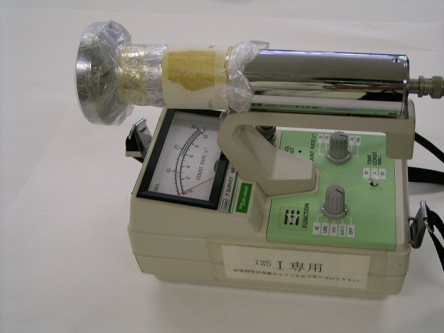 放射線測定器の写真 TCS-163